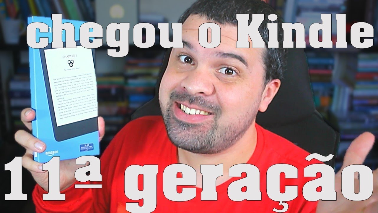 Kindle 11ª Geração: Unboxing, Impressões e Config. Iniciais - YouTube