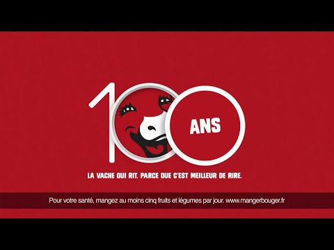 La vache qui rit - 100 ans "le super pouvoir de rire" Pub 30s