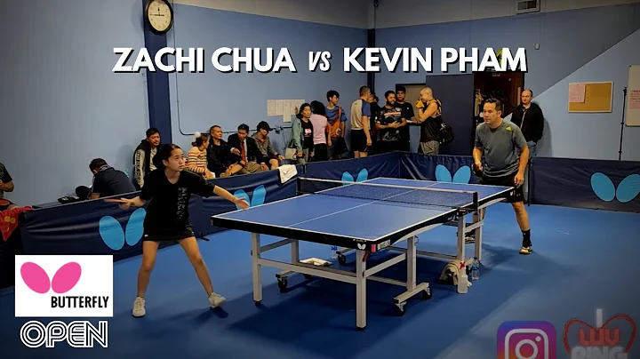Zachi Chua (Unrated) vs Kevin Pham (1906) // LATTA Butterfly Open U2100 Group - 12-3-22