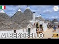 ALBEROBELLO │ITALY.  The TRULLI of ALBEROBELLO.  Colorful 4K images.
