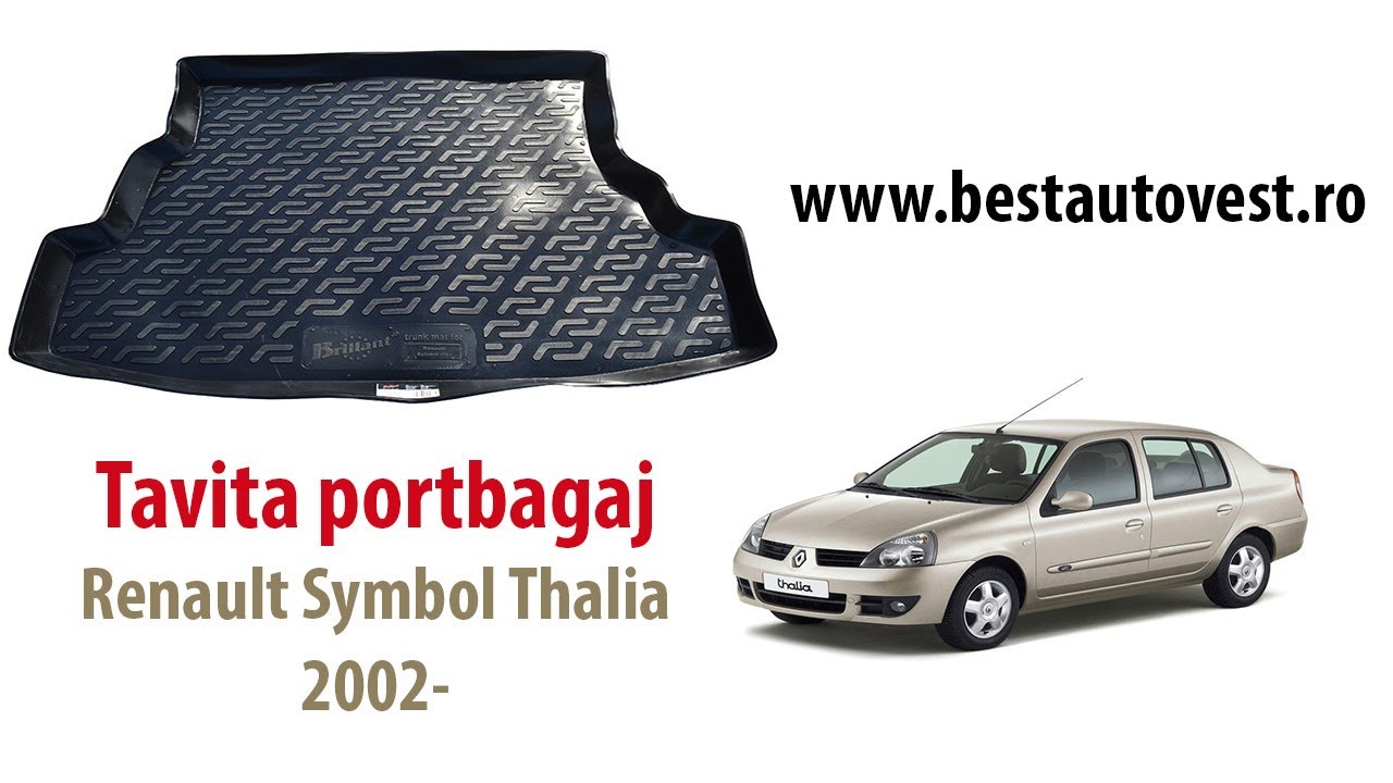 Tavita portbagaj Renault Symbol Thalia 2002 YouTube