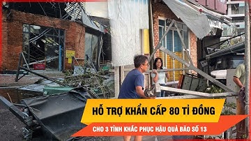 Hỗ trợ khẩn cấp 80 tỉ đồng khắc phục hậu quả bão số 13 tại Quảng Ngãi, Gia Lai, Đắk Lắk | Thời sự