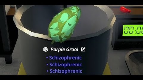 How to get Schizophrenic effects in Schedule 1 Game