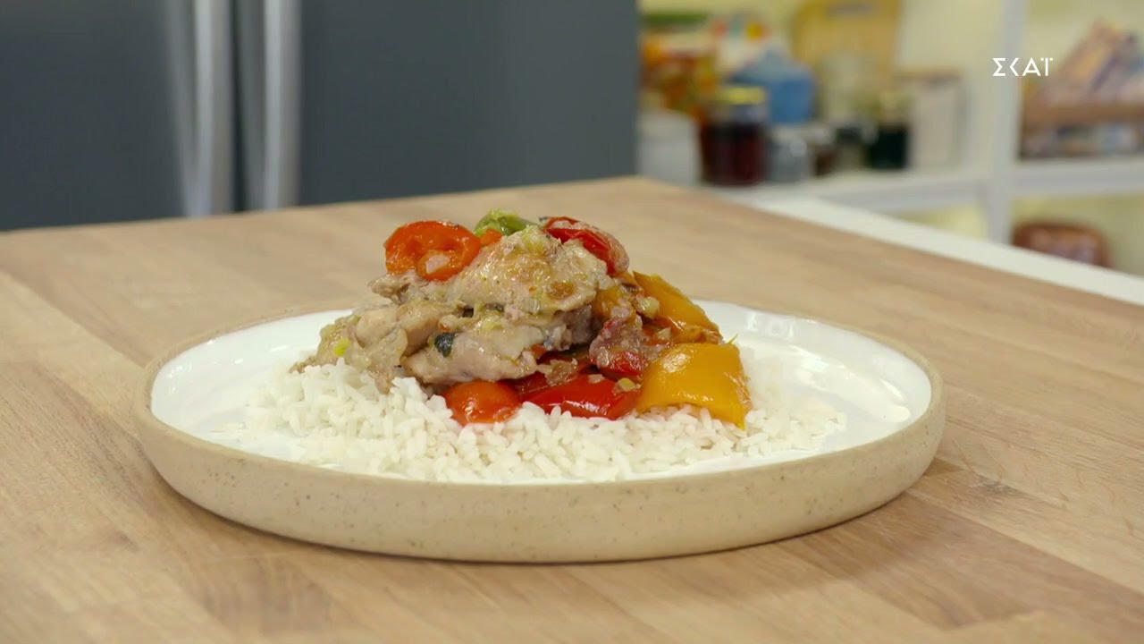 Κοτόπουλο με πιπεριές και μπύρα | Ώρα για φαγητό με την Αργυρώ | 29/10/2021