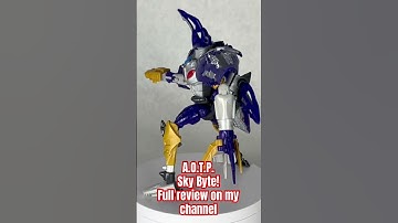 Sky Byte is here!!! Full review on my channel. #transformers #toys #hasbro #skybyte #nostalgia