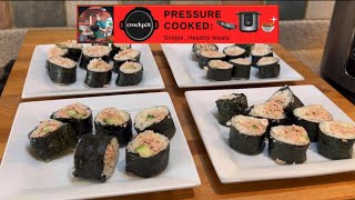 Crockpot Express : Sushi by Pressure Cooked: Simple, Healthy Meals. 107 views 3 weeks ago 11 minutes, 51 seconds