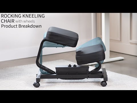 VIVO DN-CH-K02B Ergonomic Kneeling Chair with Back Support by