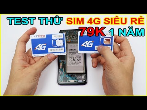 Mở hộp và Test thử SIM 4G Mobifone siêu rẻ 79k 1 Năm trên LAZADA, SHOPEE | MUA HÀNG ONLINE | Foci