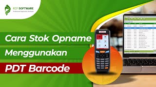 Cara Melakukan Stok Opname Menggunakan PDT Barcode Pada Aplikasi RZF Software screenshot 4