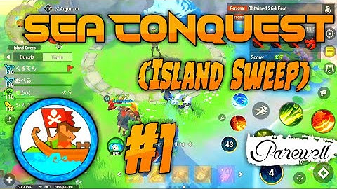 Dawn of isles アカツキランド Sea conquest (Island Sweep)gameplay #1 | Farewell | The End.