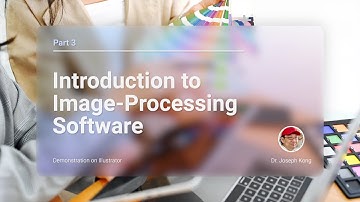 Introduction to Image-Processing - Part 3 Demonstration on Illustrator (With English Subtitles)