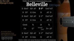 Belleville (190 bpm) - Gypsy jazz Backing track / Jazz manouche