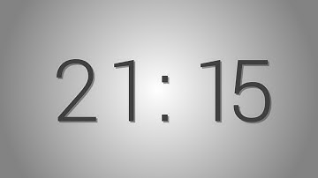 21 Minutes 15 seconds countdown Timer - Beep at the end | Simple Timer (twenty-one min fifteen sec)
