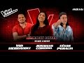 Yan hernndez vs josselyn coronel vs csar peralta  knockouts  t2  la voz ecuador