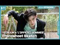 YEONJUN's 'L'OFFICIEL HOMMES' Photoshoot Sketch | EPISODE | TXT (투모로우바이투게더)