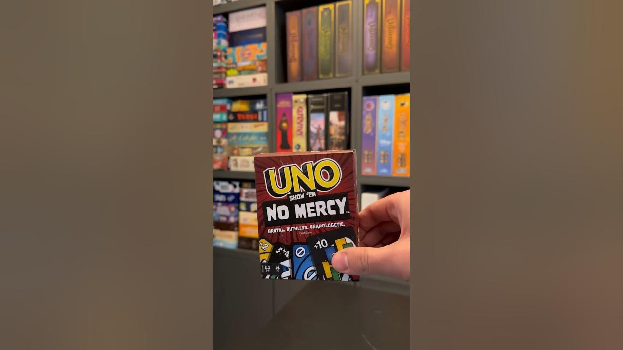 El #UNO más tóxico que hemos jugado! #UNOnomercy #spedup #juegosdemesa  #gamenight #nochedejuegos 