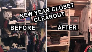 Closet Clear Out Pt. 2 - Its Finished!! - Find Inspiration to clean up your cluttered closet too!
