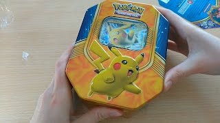 Unboxing Lata Pikachu EX (TCG)
