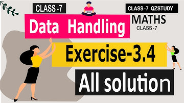 Data handling class 7 ex 3.4|🔥 All solution🔥 |NCERT Class 7 Maths Chapter 3 Exercise 3.4|