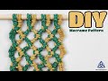 Macrame WALL HANGING NET Pattern DIY