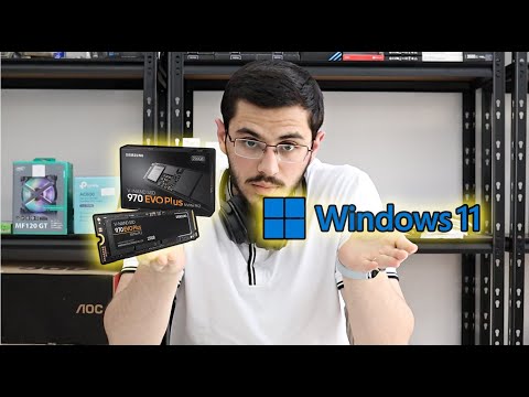 شلون تنزل وندوز على هارد خارجي