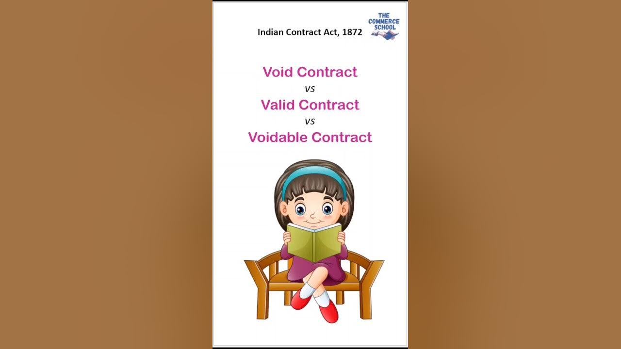 What Are The Differences Between Valid Void And Voidable Contracts What Are The Differences Between Valid Void And Voidable Contracts