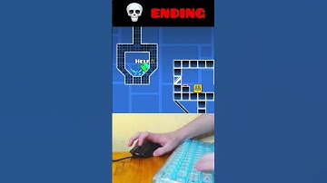 Geometry Dash: Cube Trap 😱😳 #shorts