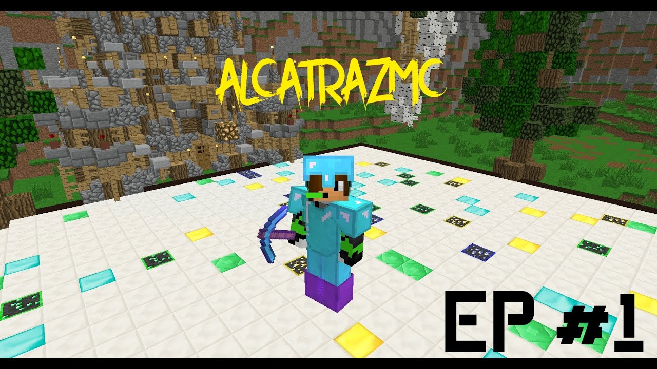 AlcatrazMC | Semi-OP Prison | EPISODE 1! MM OP