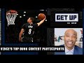 Vince Carter’s top dunk contest participants of all time 💥🏀 | Get Up