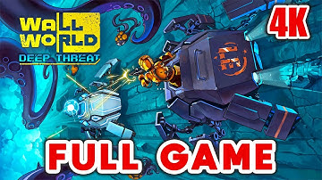 WALL WORLD Deep Threat DLC - Full Game Walkthrough Gameplay (4K 60FPS) Ultra HD