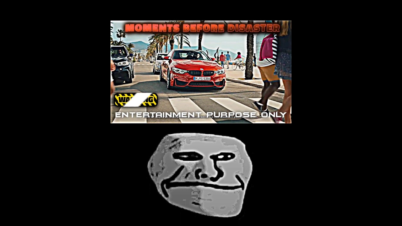 BMW car commercial troll face meme 🗿  | 