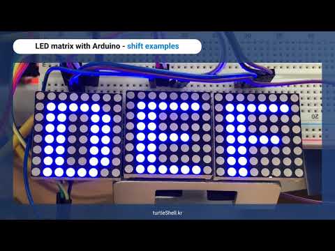 LED matrix with