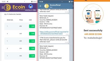 HOW TO BUY FULLY VALID REFERRALS ON ECOIN STEP BY STEP IN 2021