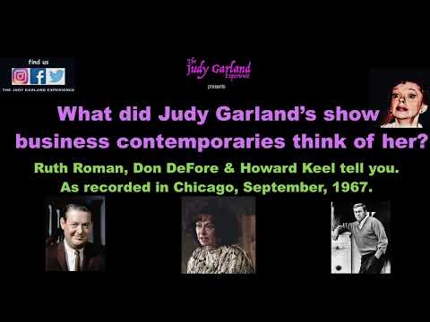 Talking JUDY GARLAND