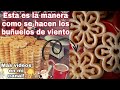 Buñuelos de viento/Con molde/Receta en caja de descripción