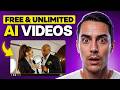 أفضل مولد فيديوهات مجاني وغير محدود بتقنية الذكاء الاصطناعي مع صوت