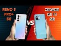 Oppo Reno5 Pro+ 5G vs Xiaomi Mi 11 5G || Full Comparison