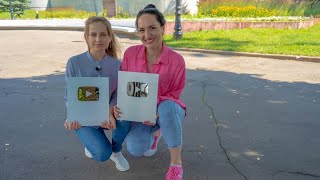 Распаковка Серебряной Кнопки Youtube / Марина Селиванова И Анастасия Глинкина 