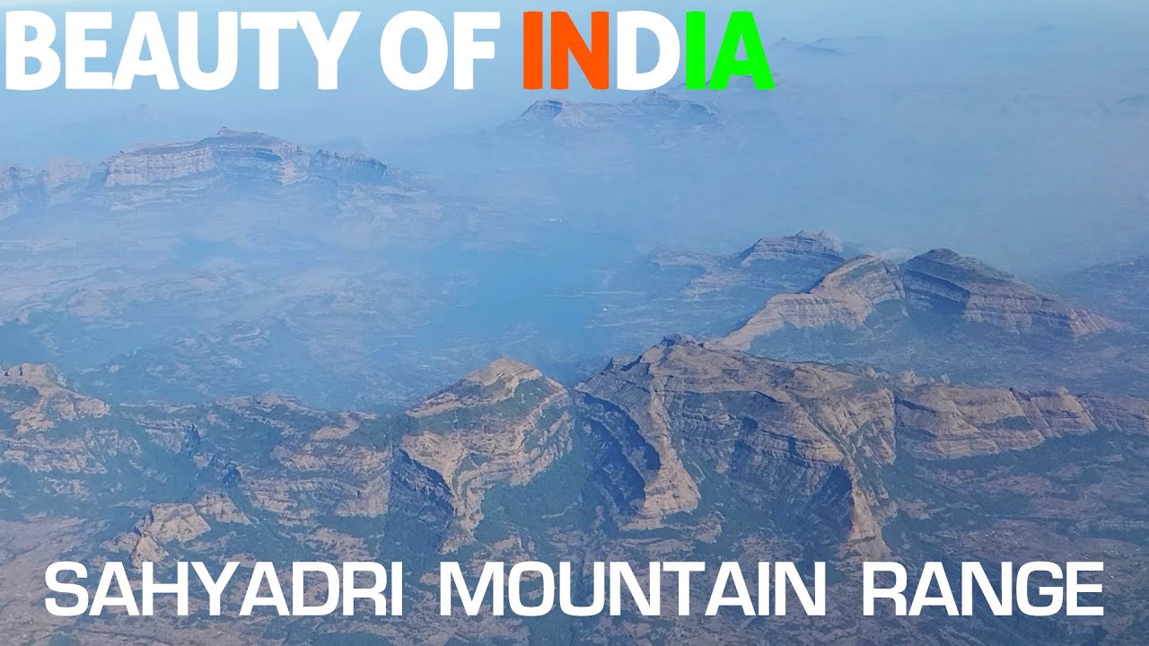 Beauty of INDIA | Sahyadri Mountain Ranges from the Sky | Western Ghats 4K 
