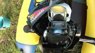 видео: Лодочный мотор hangkai 3.6 2T. Поломки, ремонт, замер скорости. картинка: Лодочный мотор hangkai 3.6 2T. Поломки, ремонт, замер скорости.