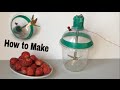 How to Make an Electric Blender using Plastic Cup - Simple Way - Tutorial