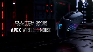 CLUTCH GM51 LIGHTWEIGHT WIRELESS - APEX WIRELESS MOUSE | MSI