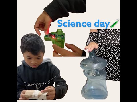 Science day I Explore with Nobel I Wilkes Elementary School I third grader I Family time