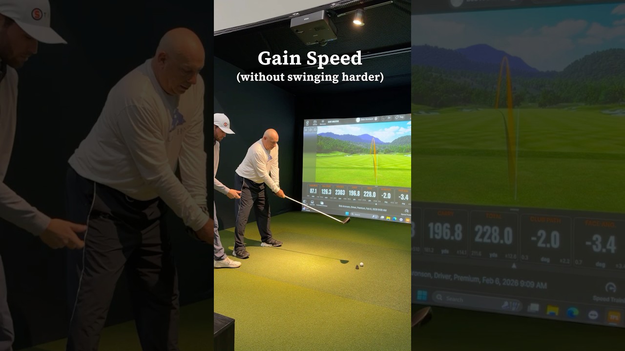 Увеличьте скорость, не прилагая больших усилий при ударе 👀⛳️