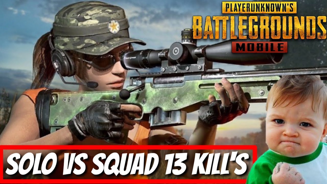 PUBG MOBILE SOLO VS SQUAD FINAL SUPER TENSO! GAMEPLAY EN ESPAÑOL - YouTube