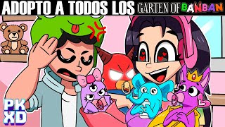 ADOPTO A TODOS LOS NUEVOS PERSONAJES DE GARTEN OF BANBAN 3 PARA TROLLEAR A SIMBA en PK XD *NALA💞