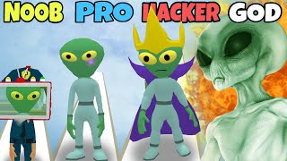 NOOB vs PRO vs HACKER vs GOD in Find the Alien New Part 2