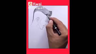 رسم بنت ورجل ثنوائي/ أجمل رسم :