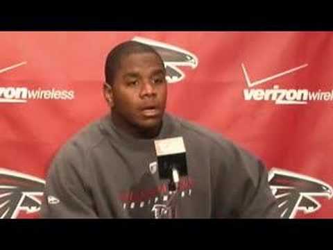 Post pratice interview on Byron Leftwich