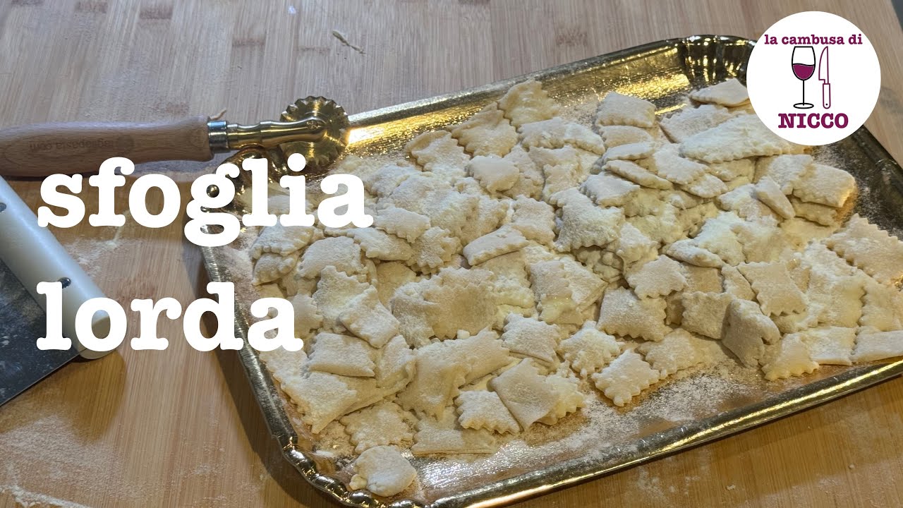 Spoja Lorda Romagnola (Sfoglia Lorda)